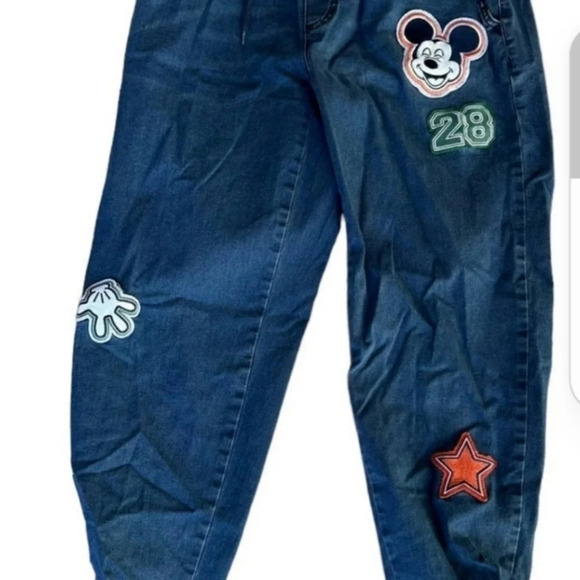 Disney Universe Mickey Mouse Jogger Jeans 2X - Picture 2 of 15
